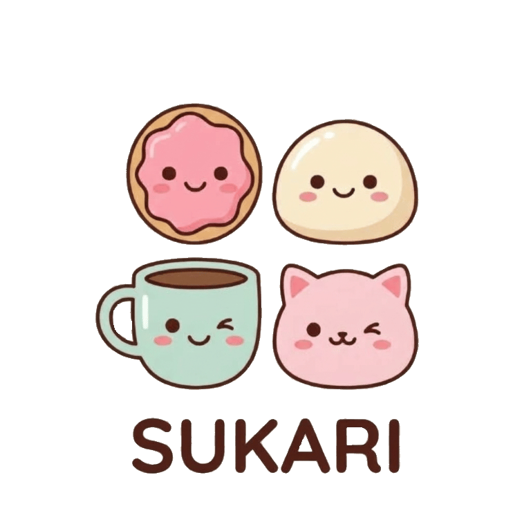 Personnages et logo Sukari